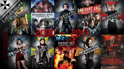 resident evil animation|All Resident Evil animated movies in chronological order